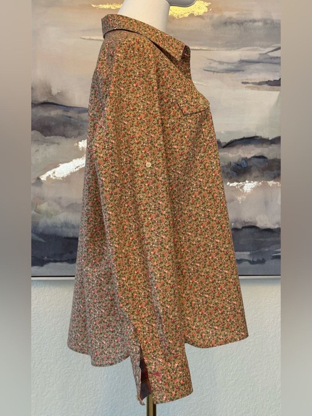 Tommy Hilfiger Floral Button-Down Shirt - Vintage Preppy Cottagecore Boho
(XL) - Picture 6 of 16